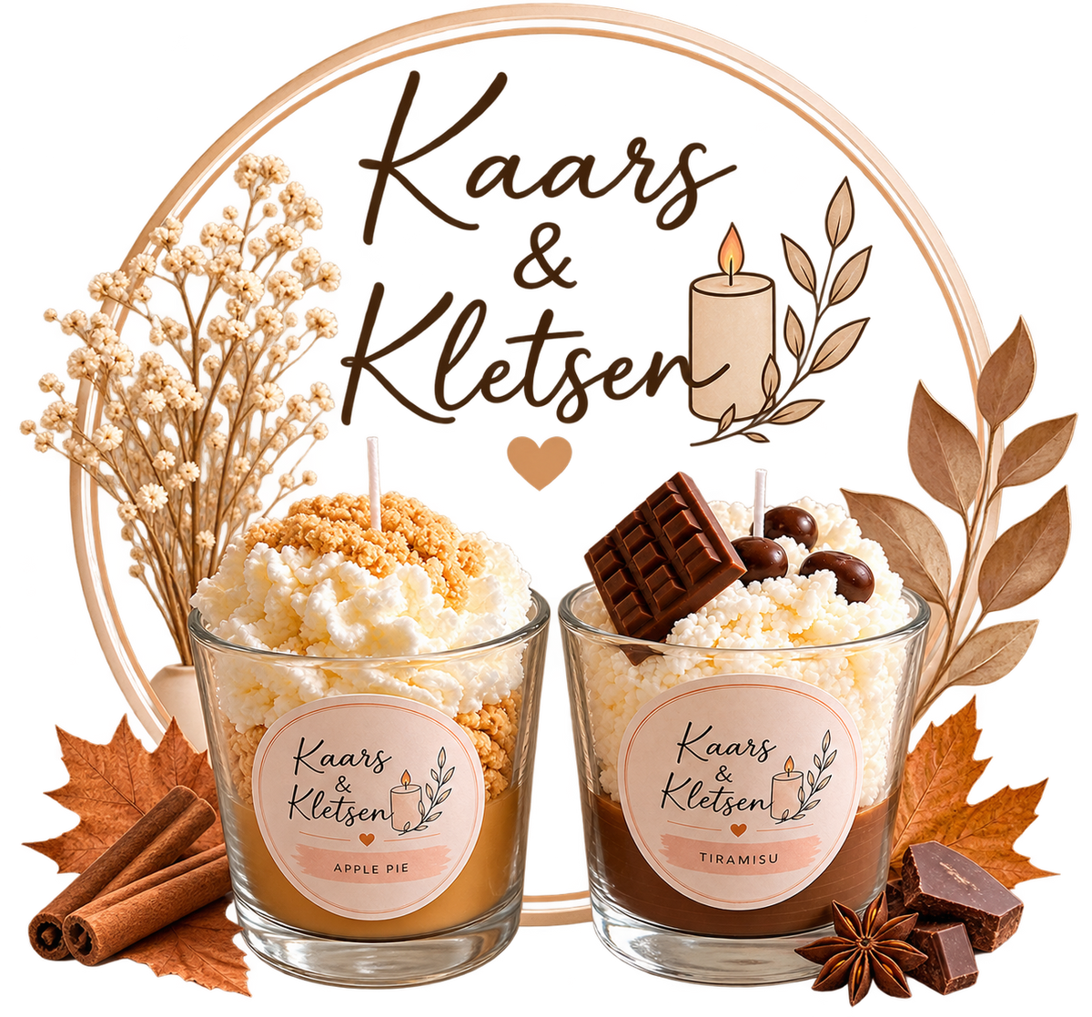Kaars & Kletsen | Dessertkaarsen Workshop - Herfsteditie
