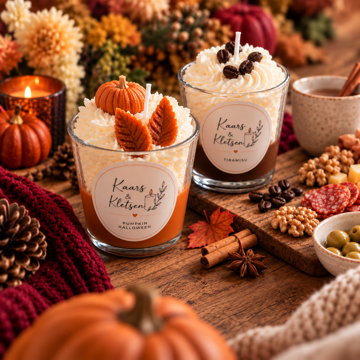 Kaars & Kletsen | Dessertkaarsen Workshop – Herfst meets Winter